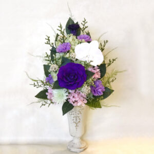 仏花 プリザーブドフラワー 送料無料 枯れない花 お仏壇 お供え花 お彼岸 仏壇飾り 花器付き 胡蝶蘭 バラ 菊 カーネーション プレゼント インテリア 造花 ギフト