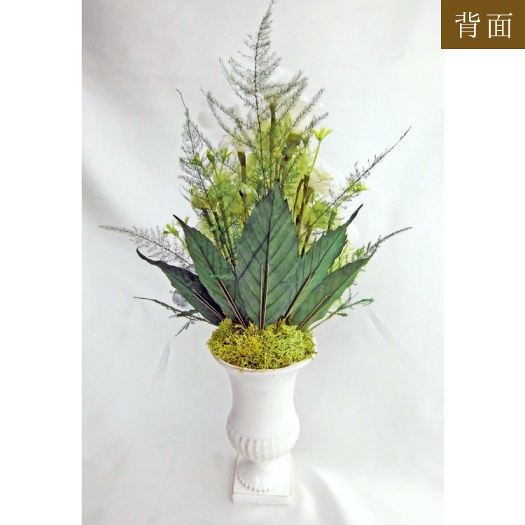 仏花 プリザーブドフラワー 送料無料 枯れない花 お仏壇 お供え花 お彼岸 仏壇飾り 花器付き 胡蝶蘭 小花 プレゼント インテリア 造花 ギフト - 画像 (8)