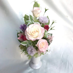 仏花 プリザーブドフラワー 送料無料 枯れない花 お仏壇 お供え花 お彼岸 仏壇飾り バラ プレゼント インテリア 造花 ギフト