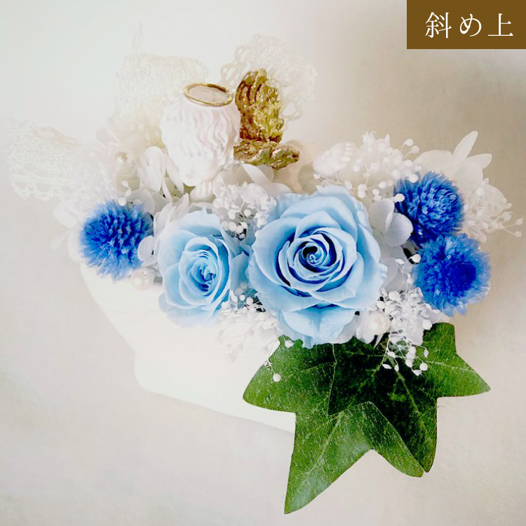 プリザーブドフラワー 送料無料 お祝い 誕生日 枯れない花 エンジェルブーケ 枯れない花束 天使 プレゼント インテリア 造花 ギフト - 画像 (11)